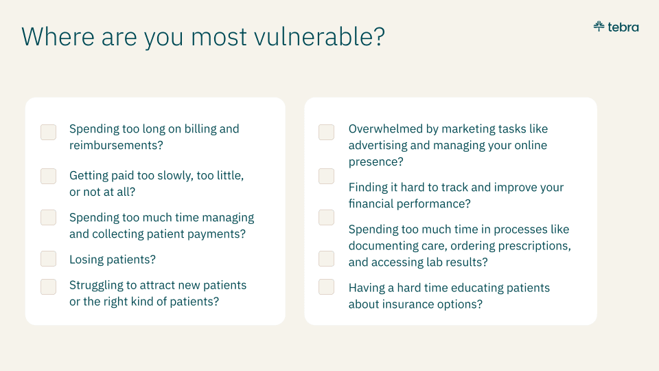 Where are you most vulnerable?