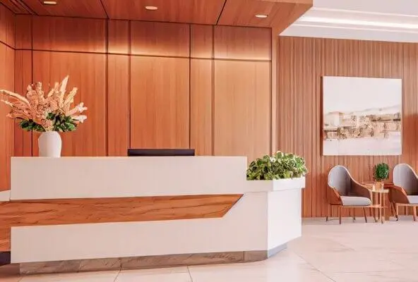 medical practice front desk manager